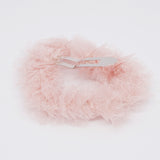 Heart Shape Tulle Ruffle Hair Clip