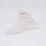 Pearlescent Lavender Pearl Hair Claw Clip