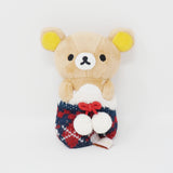 2014 Rilakkuma Knit Mitten Plush Keychain - Winter - San-X