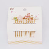 Cherry Blossom Sakura Mini French Side Comb