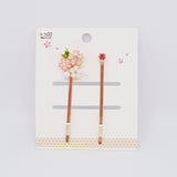 Cherry Blossom Sakura Motif Set Pin