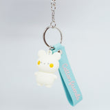 Beari the Bear Cotton Friends Rubber Mascot Keychain