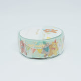 Cafe Teddy Bear Masking Deco Tape - Cafe Style - Party