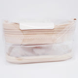 Mini Chiffon Beige Deco Collector Box Pouch Keychain  - LIHIT LAB myfa