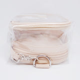 Mini Chiffon Beige Deco Collector Box Pouch Keychain  - LIHIT LAB myfa