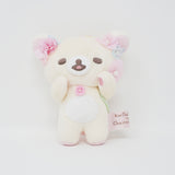 2026 Korilakkuma Floral Plush Keychain - Rilakkuma Korikogu Store Kumakyun Flower Marche - San-X
