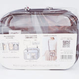 Mini Wide Charcoal Black Deco Collector Box Pouch Keychain - LIHIT LAB myfa
