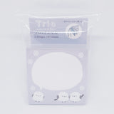 Trio Shimaenaga Blue Sticky Notes - LABCLIP