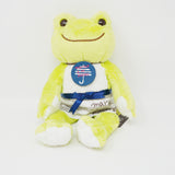 Green Marche de Pickles Apron Plush - Pickles the Frog