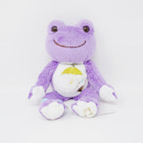 2018 Purple Pickles Sounds of Rain Series Bell Embroidery Plush - Pickles the Frog