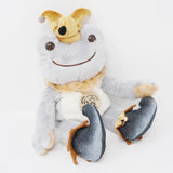 2024 Grey Pickles Joker 30th Anniversary Parade Series Plush with Bouquet - Pickles the Frog
