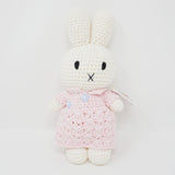 Miffy in Qipao Dress Crochet Handmade Doll - Pink - Just Dutch