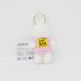 Miffy Crochet Handmade Keychain - Pastel Pink - Just Dutch