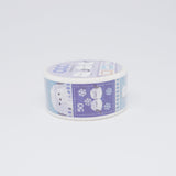 Shimaenaga Stamp Design Masking Tape - LABCLIP
