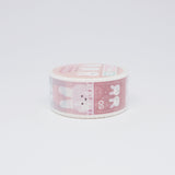 Bunny Stamp Design Masking Tape - LABCLIP