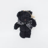 Black Cinema Bear Plush Keychain - Maison de FLEUR