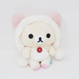 2006 Korilakkuma with Pink Hood Plush - Rilakkuma Winter - San-X