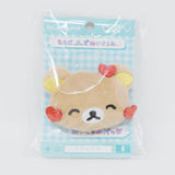 2025 Rilakkuma with Hearts Emoji Plush Pin Badge - San-X
