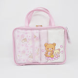 Rilakkuma Pink Sakura Cherry Blossom Pouch Set - San-X