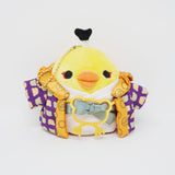 (No Tags) 2019 Kiiroitori Yoshitsune Plush Keychain - Rilakkuma x Kabuki - San-X