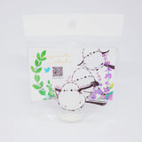 Acrylic Stand with Memo Clip - Flying Shimaenaga - Piyo Techo