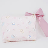 2024 Pink Chiikawa Pouch with Satin Bow - Chiikawa x Maison de FLEUR