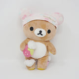 2012 Heart Bath Time Rilakkuma Plush - Rilakkuma Happy Bath Time Theme - San-X