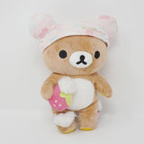 2012 Heart Bath Time Rilakkuma Plush - Rilakkuma Happy Bath Time Theme - San-X