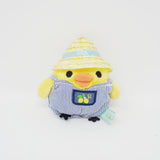 (No Tags) 2015 Kiiroitori Farmer Costume Plush Keychain - Fresh Lemon Theme Rilakkuma - San-X