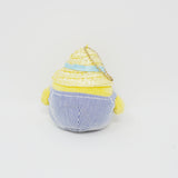 (No Tags) 2015 Kiiroitori Farmer Costume Plush Keychain - Fresh Lemon Theme Rilakkuma - San-X
