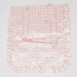 2026 Pink Gingham Tote Bag - Rilakkuma KoriKogu Store Kuma-kyun Flower Marche - San-X