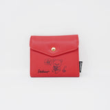 (No Tags) 2017 Red Card Case Wallet - Rilakkuma Casual - San-X