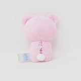 (No Tags) 2025 Sunrise Pink Cheerful Rilakkuma Tenori Plush - Sunny Rainy Days Rilakkuma - San-X