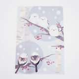 Northern Animals Mofumofu Shimaenaga Clear File