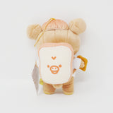 2017 Rilakkuma with Bread Plush Keychain - Bakery Rilakkuma - San-X
