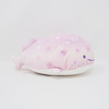 2025 Pink Sakura Cherry Blossom S Jinbesan Super Mochi Plush - Jinbesan 10th Anniversary