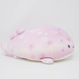 2025 Pink Sakura Cherry Blossom M Jinbesan Super Mochi Plush - Jinbesan 10th Anniversary