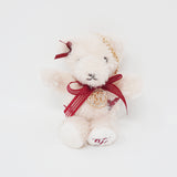 Burgundy Bow Bear Plush Keychain - Maison de FLEUR Stripe Club Limited