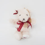Burgundy Bow Bear Plush Keychain - Maison de FLEUR Stripe Club Limited