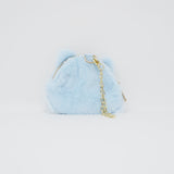 2024 Blue Wolf Plush Coin Case Keychain - Rilakkuma - San-X