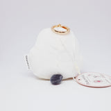 Shimaenaga Plush with Heart Reel Keychain - Pukumaru