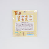 Rilakkuma Sticker Seal Bits (Yellow Version) Chairoikoguma & Friends - San-X
