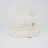 (No Tags) Rilakkuma Cream Fuzzy Bucket Hat - San-X