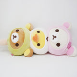 2020 Super Mochi Mochi 3 Color Dango Plush Cushion Kiiroitori Korilakkuma - Sakura Rilakkuma - San-X