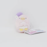 2025 Fuzzy Pink Penguin Chick Tenori Plush - Sumikkogurashi Penguin Lagoon - San-X
