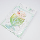 Mini Card A. Melty Green Melon Cream Soda
