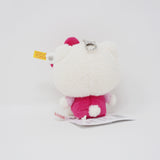 Hello Kitty Keyring, White - Steiff