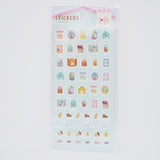 Sticker Sheet Animal Apartment B. Blue