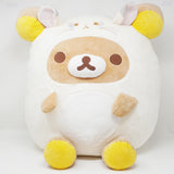 (No Tags) Rilakkuma Chinchilla Costume 21.5" Plush - San-X Originals