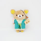 2022 Rilakkuma Onsen Plush Keychain - Rilakkuma Cafe Arashiyama Limited - San-X